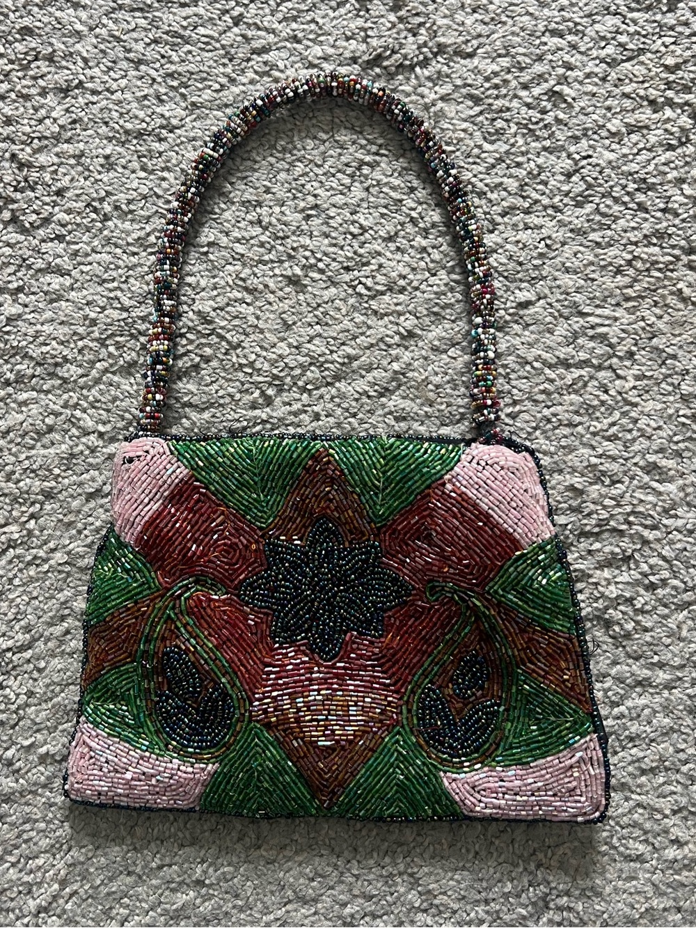 Vintage Beaded Bag